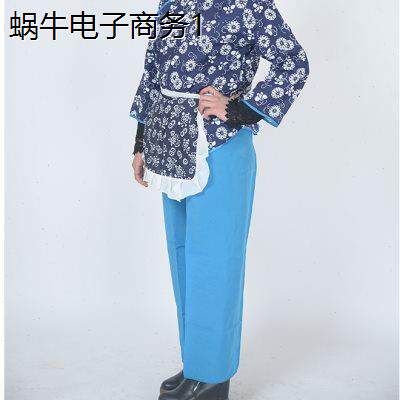 阿庆嫂表演服村姑演出服