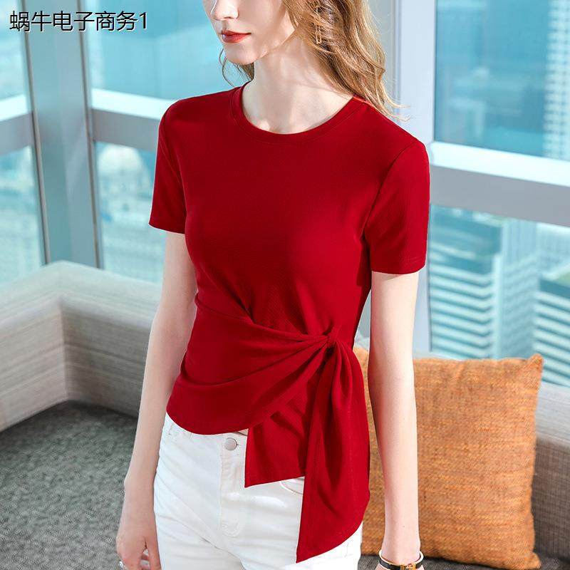 绑带舞上衣女2024新款国