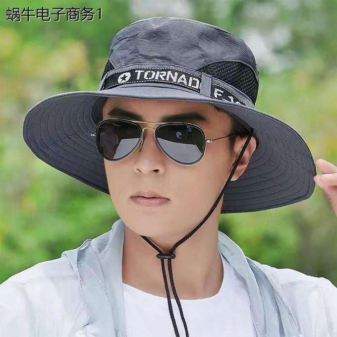 钓鱼专用防晒帽夏季遮阳