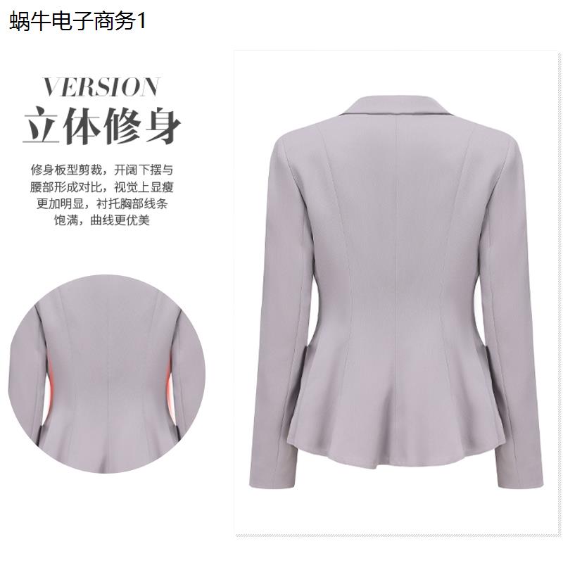 2024新款招行灰色西装行