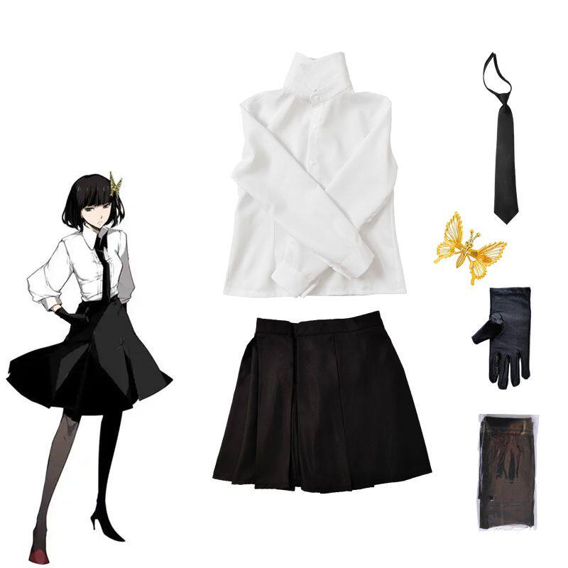 文豪野犬cos服与谢野晶子 中原中也太宰治cosplay服制服 角色扮演