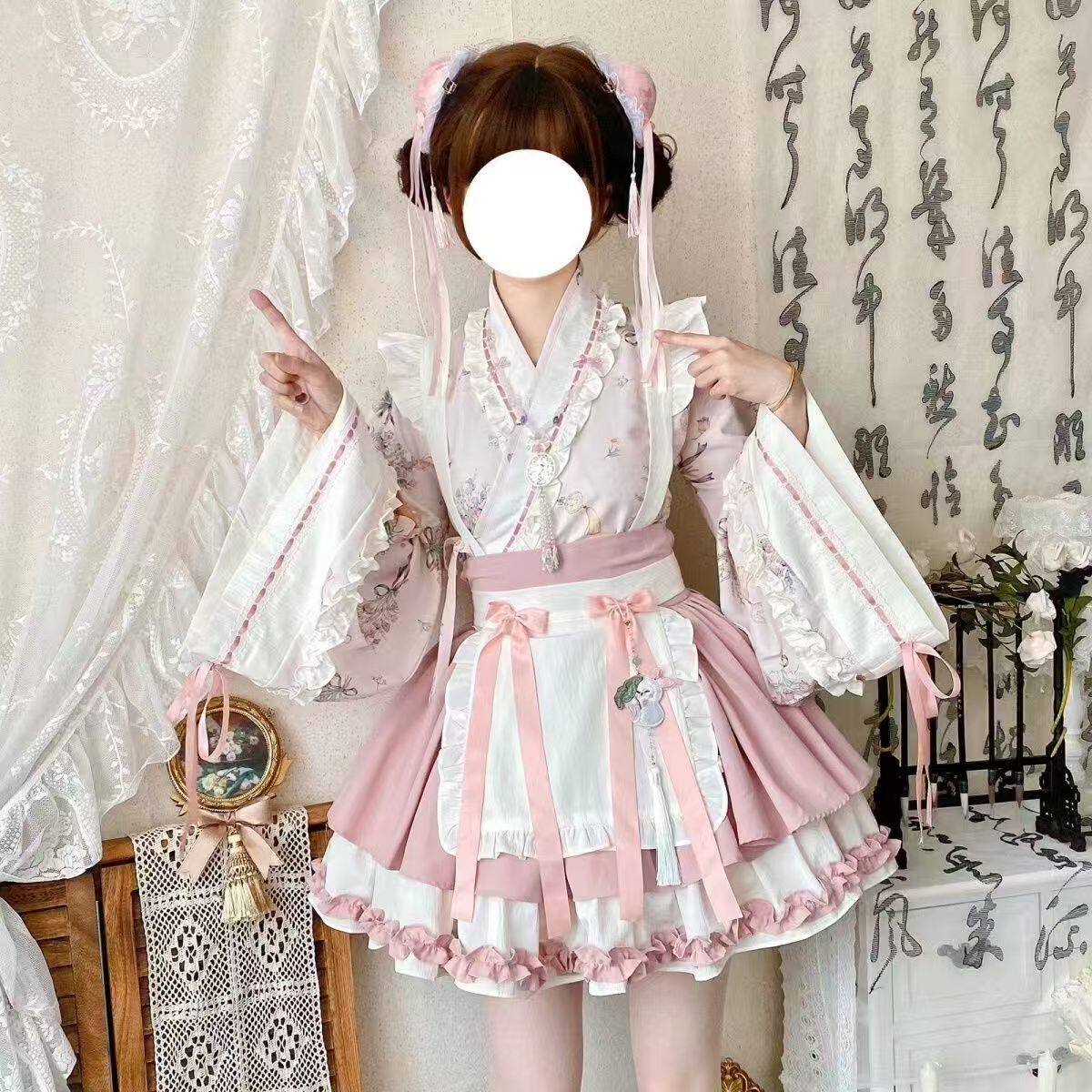 中国风汉服夏洛丽塔套装