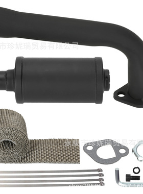 迷你摩托车配件Predator 212cc 196 CT200u BT200X Exhaust排气管