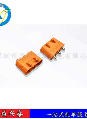 Amass新品直流插头 LCC30PB-M公头平替泰科安德森MOLEX进口连接器