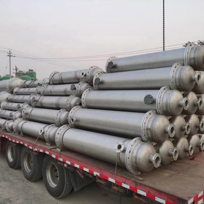 销售不锈钢列管式冷凝器 不锈钢冷凝器 10-100平方列管换热冷凝器