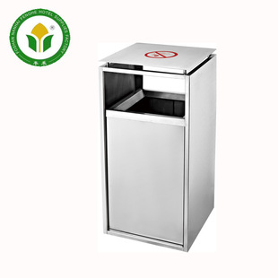楼道办公砂钢桶 酒店室内垃圾桶 FHG 116方形座地烟灰桶