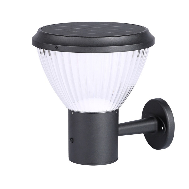 太阳能壁灯超亮家用庭院灯室外门灯户外防水led露台花园别墅壁灯