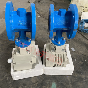 精小型电动软密封法兰蝶阀D941X DN50球墨铸铁开关阀 10Q