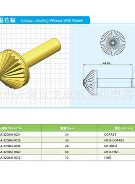 ADONAI 伞型压花轮RBAA-220846-0024/0036/0048/0060/0072