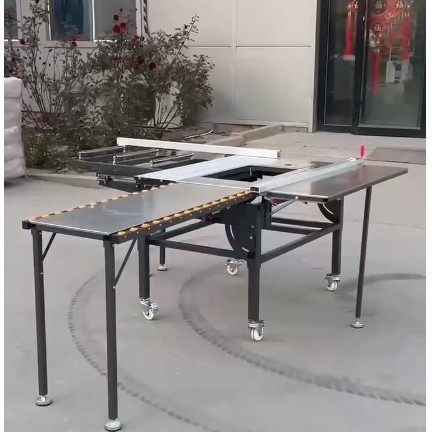 不锈钢多功能锯台+锯片无尘子母锯 双面伸缩加固横梁可折叠推台锯