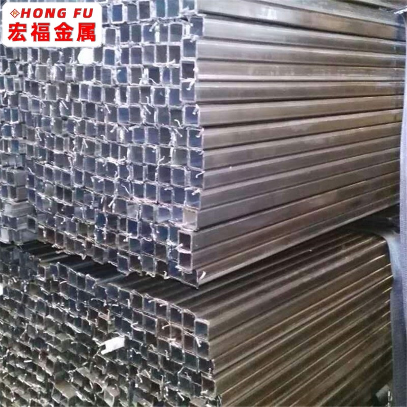 宁波现货批发黑退管园艺健身器材用可折弯冷轧方管可下料冷硬管