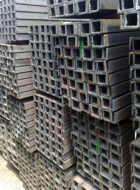 现货批发Q235B黑色碳钢热轧槽钢 5#到40#幕墙用镀锌槽钢Q235B