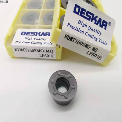 数控铣刀片RDMT1605MO-MQ LF6018 圆刀粒R8   戴斯卡