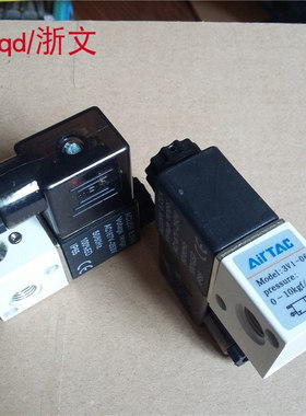 电磁阀3V1-06-DC24V 3V1-M5-DC24V 3V1-06-AC220V A B