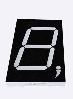 3英寸六芯带逗号超高亮红色数码管 ARK SM443001D(SM433001D)