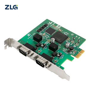 ZLG致远电子 4路PCIe接口CANFD接口卡兼容CAN 高性能工业级2