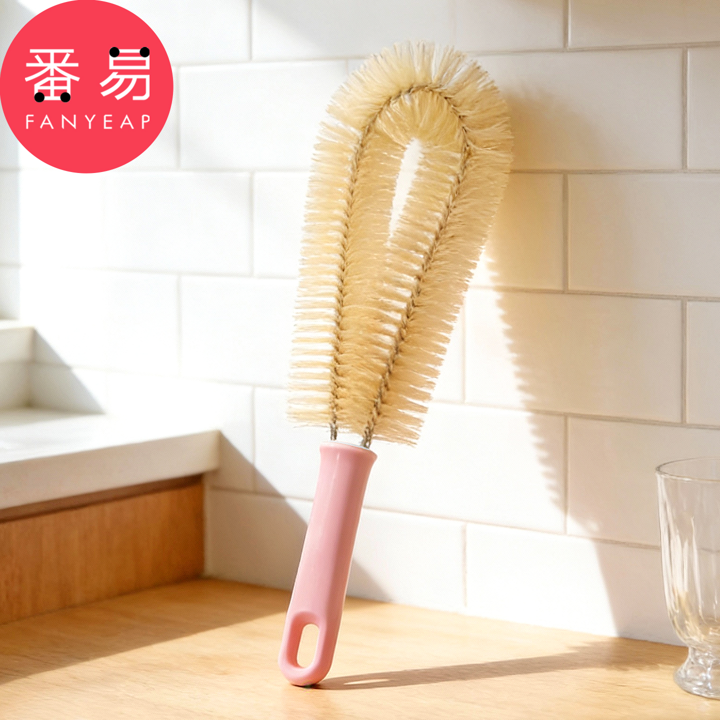 杯刷/硬毛A1pq808-多功能洗杯子硬毛刷子清洁刷水杯长柄杯刷瓶刷