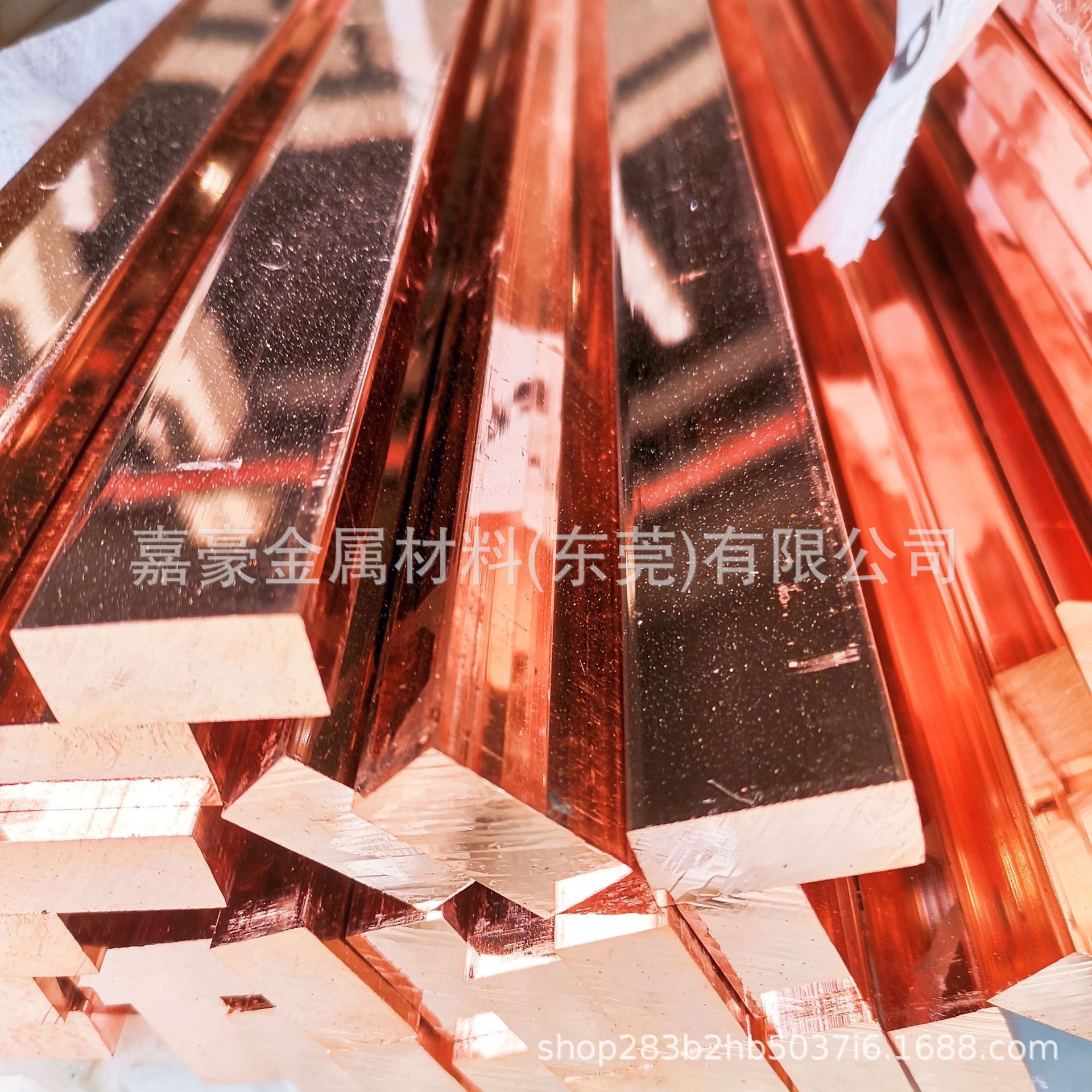 高导电t2紫铜排镀锡紫铜条C1100紫铜棒环保紫铜扁条四角直角边