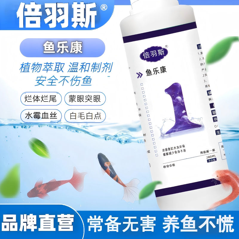 倍羽斯1号鱼白点净水霉烂身烂尾图片