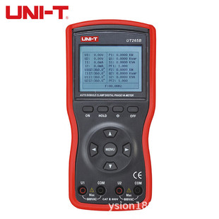 267C UT267B 268B智能三钳数字相位伏安表 T优利德UT265B UNI
