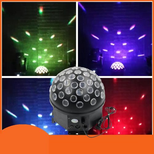 铁皮大魔球家用舞台灯节日效果灯舞厅KTV酒吧跳舞彩灯声控旋转DMX