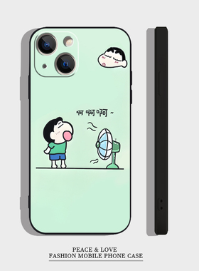 OPPORENO15C适用荣耀400苹果13风扇小新12软iPhone1617ProMax手机壳14PLUS华为PURA80可爱一加ACE6卡通麦芒40