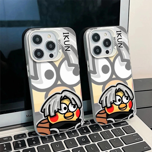 VIVOs30手机壳硬小米15SPRO苹果13篮球坤坤16ProMax荣耀400PRO恶搞适用iPhone12彩银Nova14创意真我NEO7TURBO