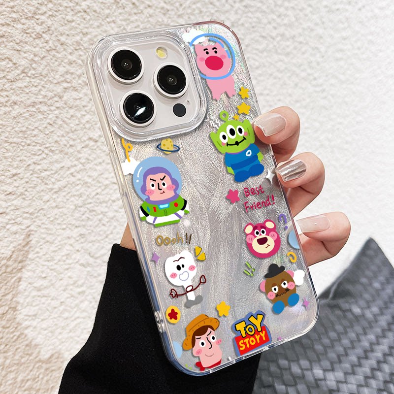 问号草莓熊动物iQOO13手机壳15plus适用iPhone14ProMax羽纱OPPOFINDX7ULTRA苹果12卡通16硬ins风小米CIVI4PRO