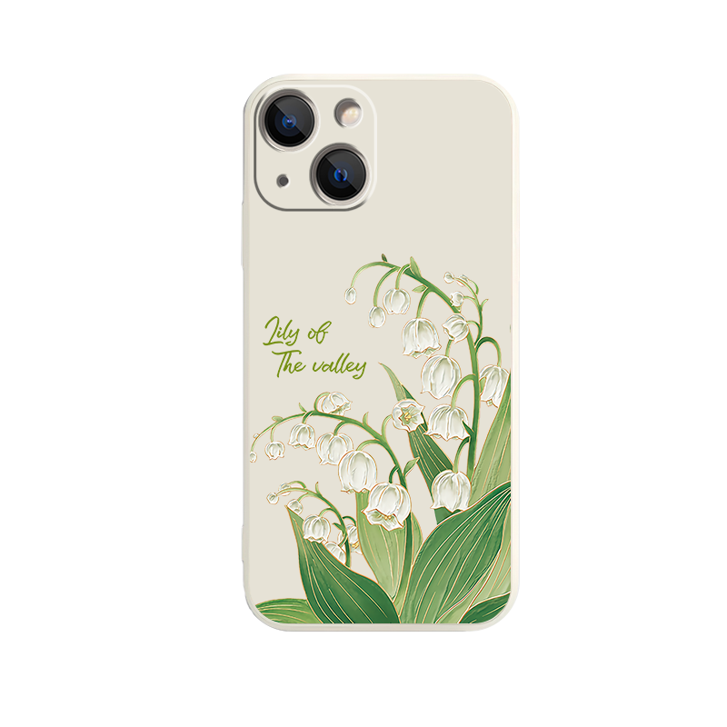 红米TURBO4适用华为NOVA15苹果13p软iPhone14p小米17ProMax手机壳16PLUS铃兰花从ins风华为PURA80ULTRA小清新,3C数码配件,手机保护套/壳,淘宝优惠券,粉丝福利购,淘宝优惠卷