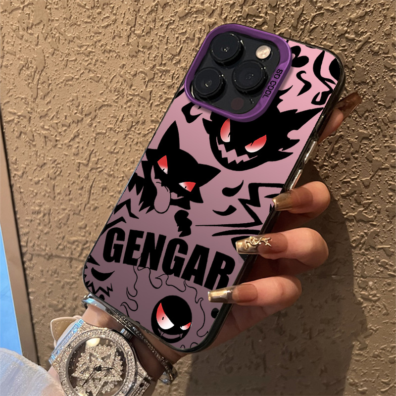 苹果13潮酷红眼耿鬼手机壳16PLUS创意OPPORENO14适用Nova12红米K80彩银硬iPhone15ProMax高级感华为PURA80PRO