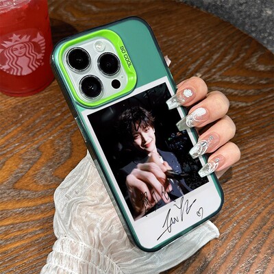 小众OPPOK13TURBO梓渝签名苹果17彩银16plus手机壳硬iPhone13高级感12红米NOTE15适用14ProMax创意华为MATE80