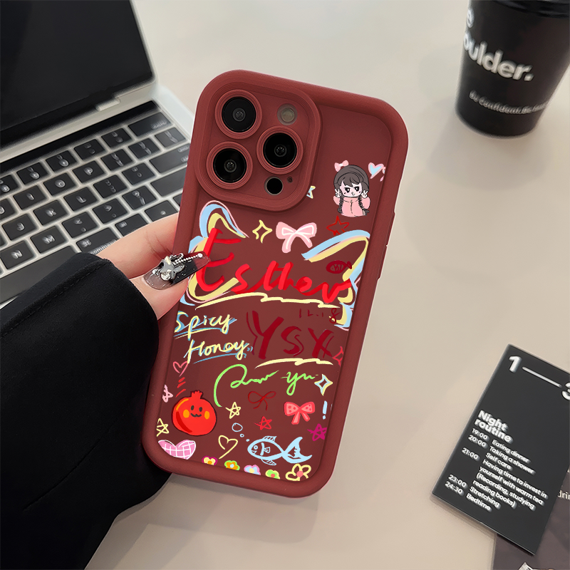 17iPhone个性华为麦芒40创意荣耀X70I卡通16plus虞书欣周边涂鸦红米NOTE14糖果苹果15软手机壳13适用12ProMax,3C数码配件,手机保护套/壳,淘宝优惠券,粉丝福利购,淘宝优惠卷