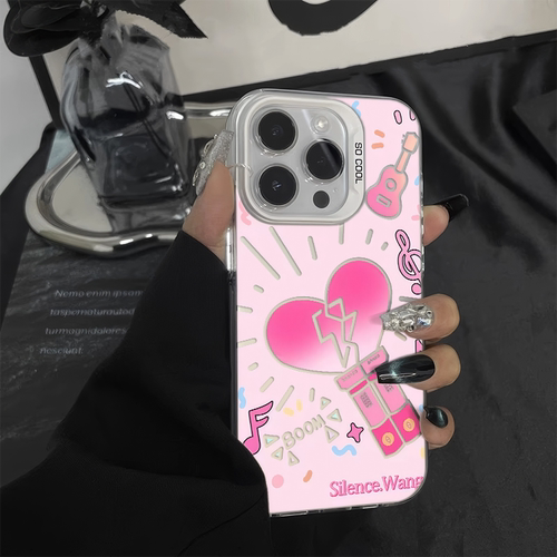 华为Mate70pro少女心14plus彩银iPhone13硬16适用12ProMax汪苏泷应援棒真我gt7pro周边苹果1715手机壳红米K80