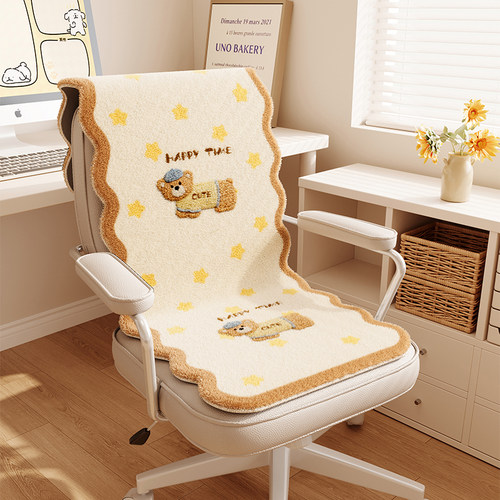 新款卡通加厚一体靠背垫贴合垫子