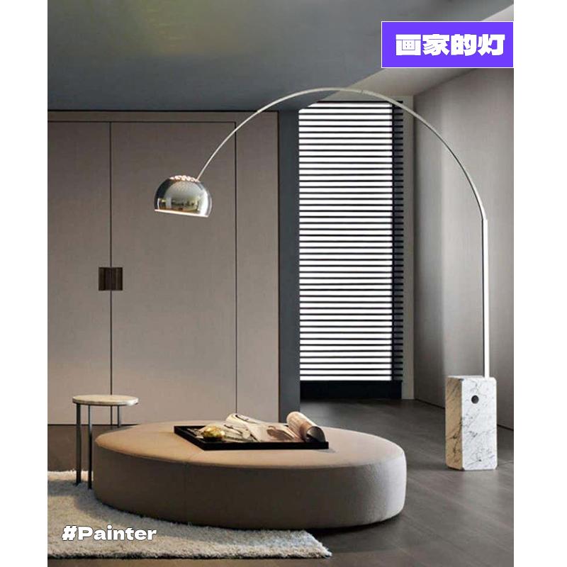 意大利Arco钓鱼灯落地灯