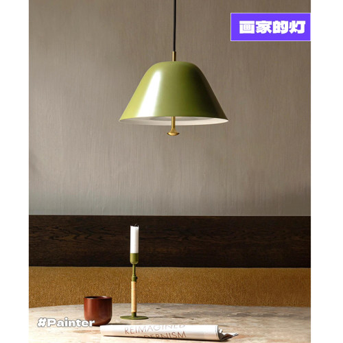 北欧简约法式中古餐厅吊灯