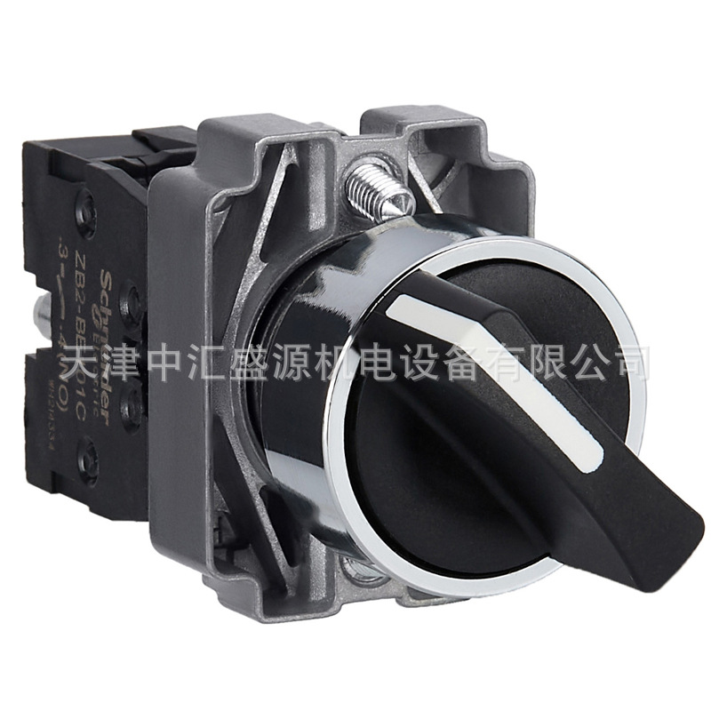 XB2BD41C手柄选择开关1常开黑色ZB2BZ101C+ZB2BD4C选择开关