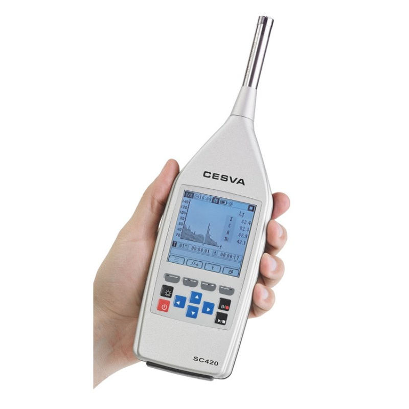 西班牙CESVA SC420便携式噪声频谱分析仪 多功能声级计 可开专票