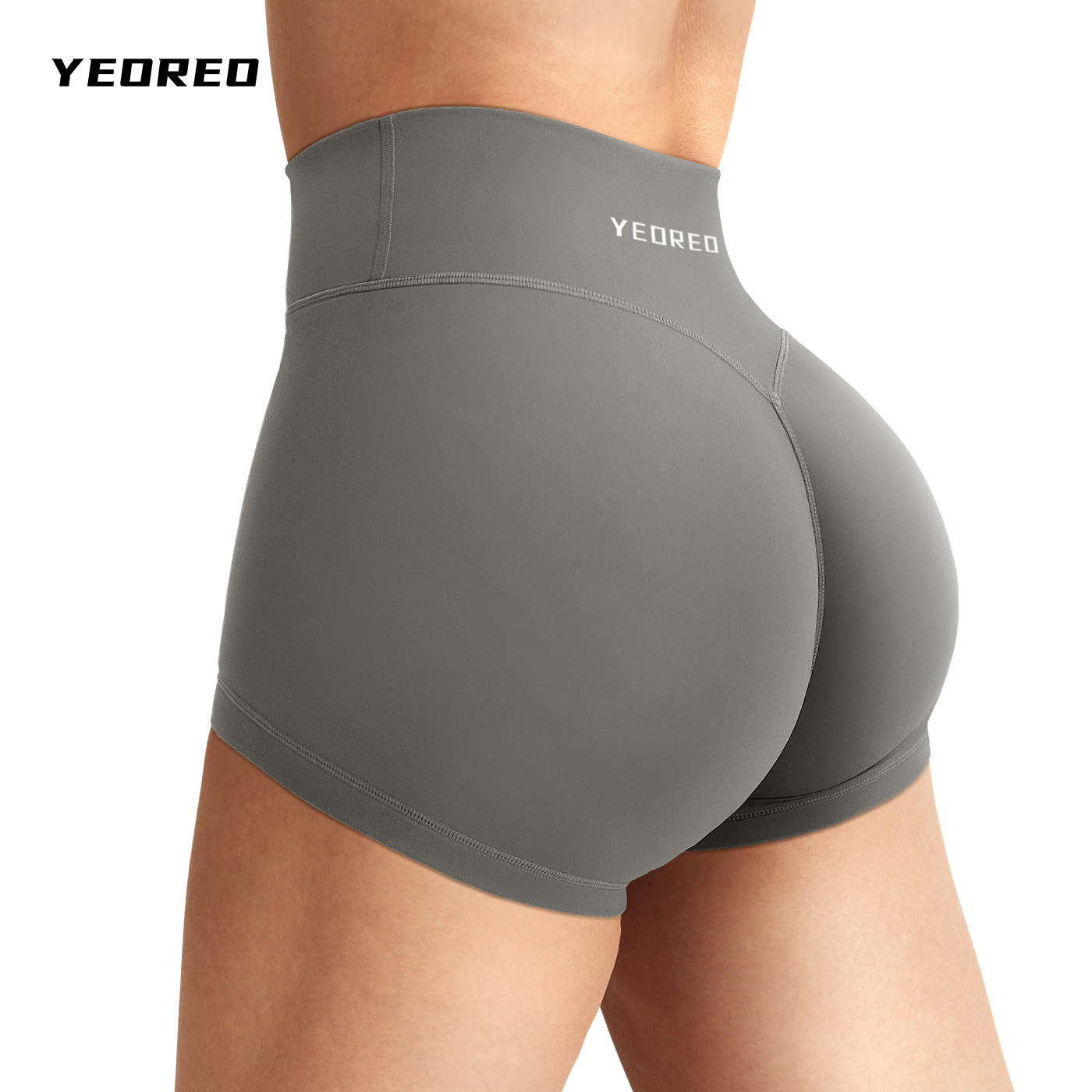 YEOREO「莱卡1.0」2.5英寸瑜伽短裤女蜜桃臀健身裤紧身提臀运动夏