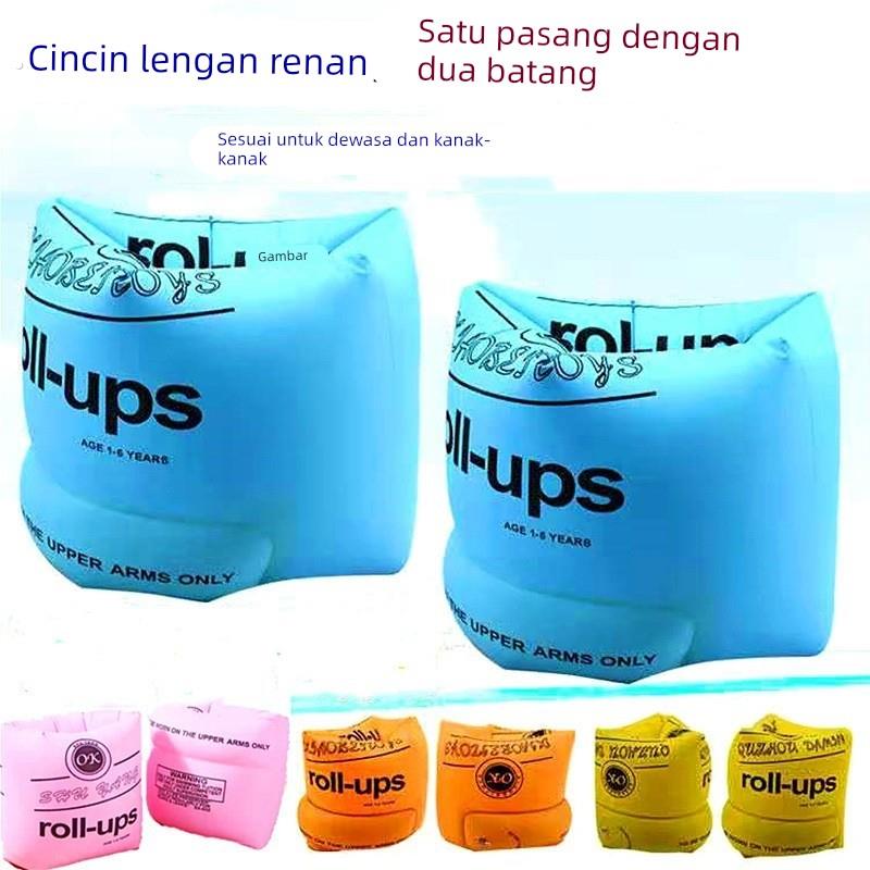 儿童游泳专用臂圈水袖学游泳手臂圈成人浮袖套浮力袖漂救生圈宝宝