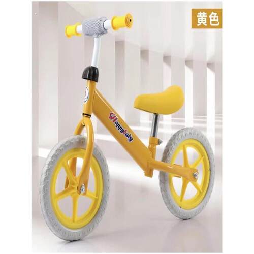 少儿平衡车滑步车2-6岁小孩自行车无脚踏溜溜车可调节双轮滑行车