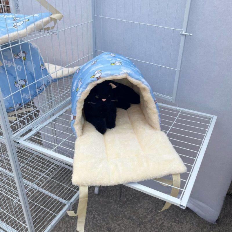 猫笼专用平台垫猫窝睡垫猫垫子加绒加厚垫子宠物垫子双面可用新款