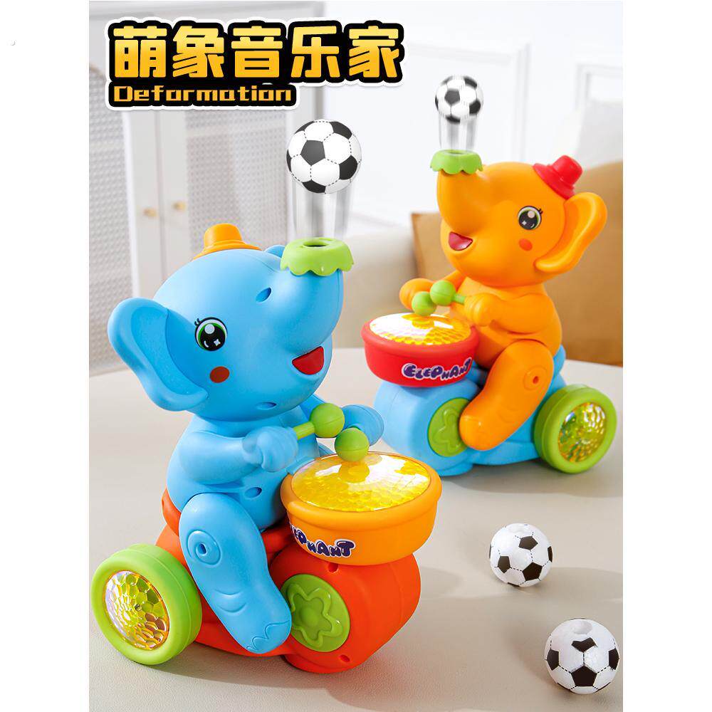 婴儿童玩具0-1岁消耗体力2岁有声会动6个月8小月龄9宝宝抬头练习