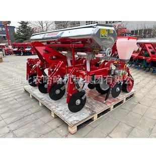 2025年农哈哈新款4行圆盘导向玉米施肥播种机 播种机出口厂家