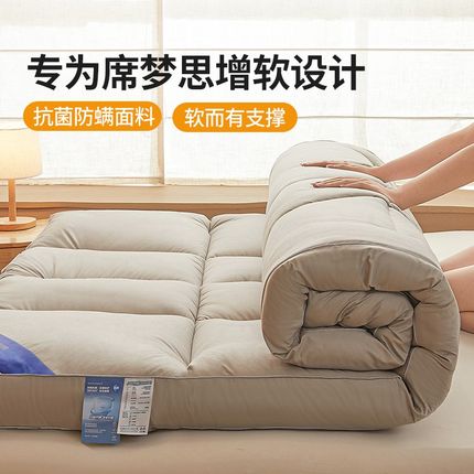 床褥垫冬季加厚软垫家用床褥垫卧室床垫垫褥防螨厚褥子