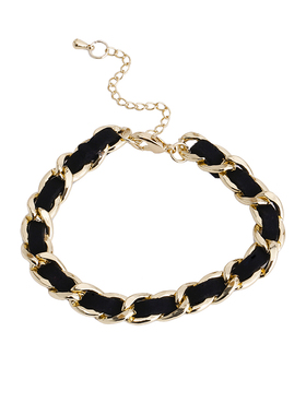 欧美时尚编织手链女2021年新款潮小众设计感网红气质闺蜜手饰配饰