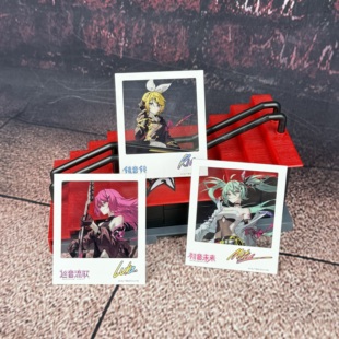 初音未来音律革命主题拍立得透卡盲盒正版二次元动漫周边生日礼物
