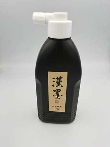 优选墨运堂墨汁汉墨中浓250g文具用品毛笔墨水书画默堂文房钢笔用