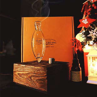 优选lelabo香薰机扩香器木质复古diffuser无水香薰扩香机纯精油冷