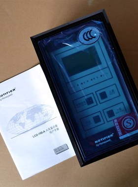 优选原装 NOTIFIER诺帝菲尔LCD-100-B/64火灾显示盘 楼层显示器
